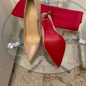Christian Louboutin heels …. Never wore outside